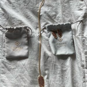 Kendra Scott earring and necklace set